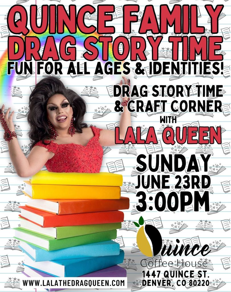 BIG GAY STORY TIME at Quince Coffee House