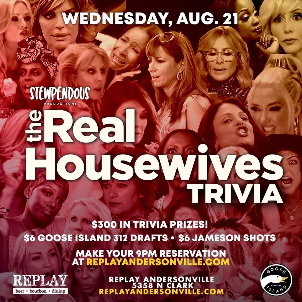 Real Housewives Trivia Night
