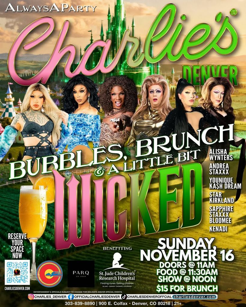 Bubbles, Brunch,  & a Little bit Wicked