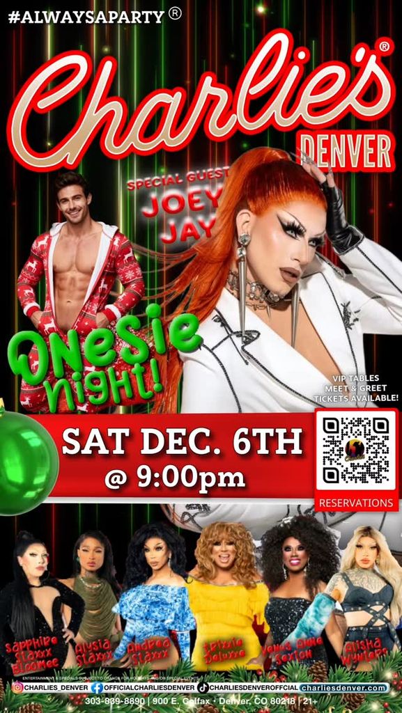 Onesie Night with Joey Jay