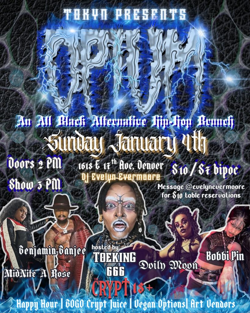 Opium: An All Black Alt Hip Hop Brunch