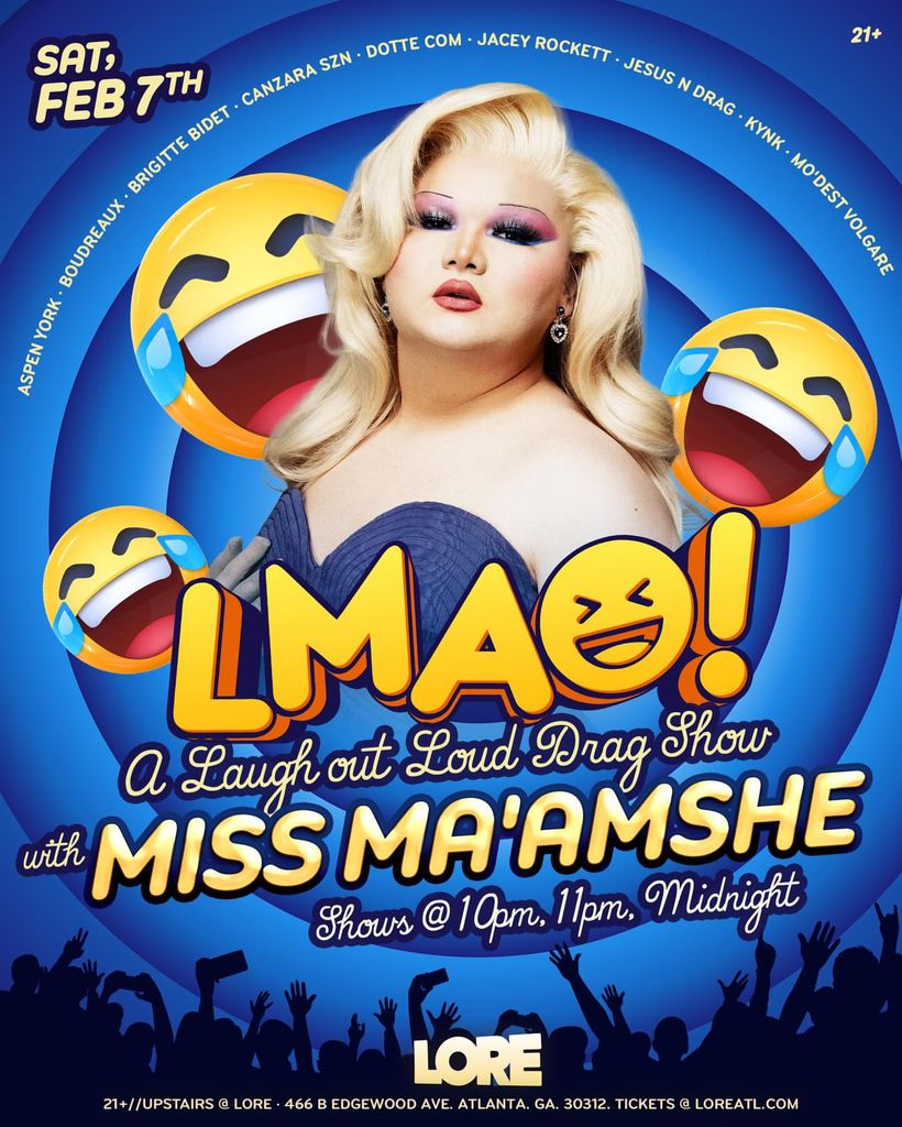 LMAO Returns: A Laugh out Loud Drag Show & Party