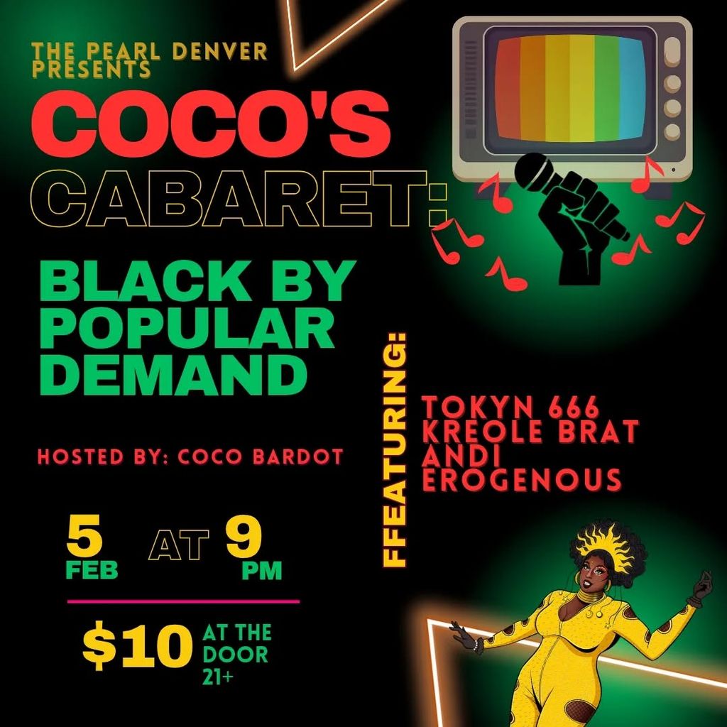 Coco's Cabaret: Black by Popular Demand