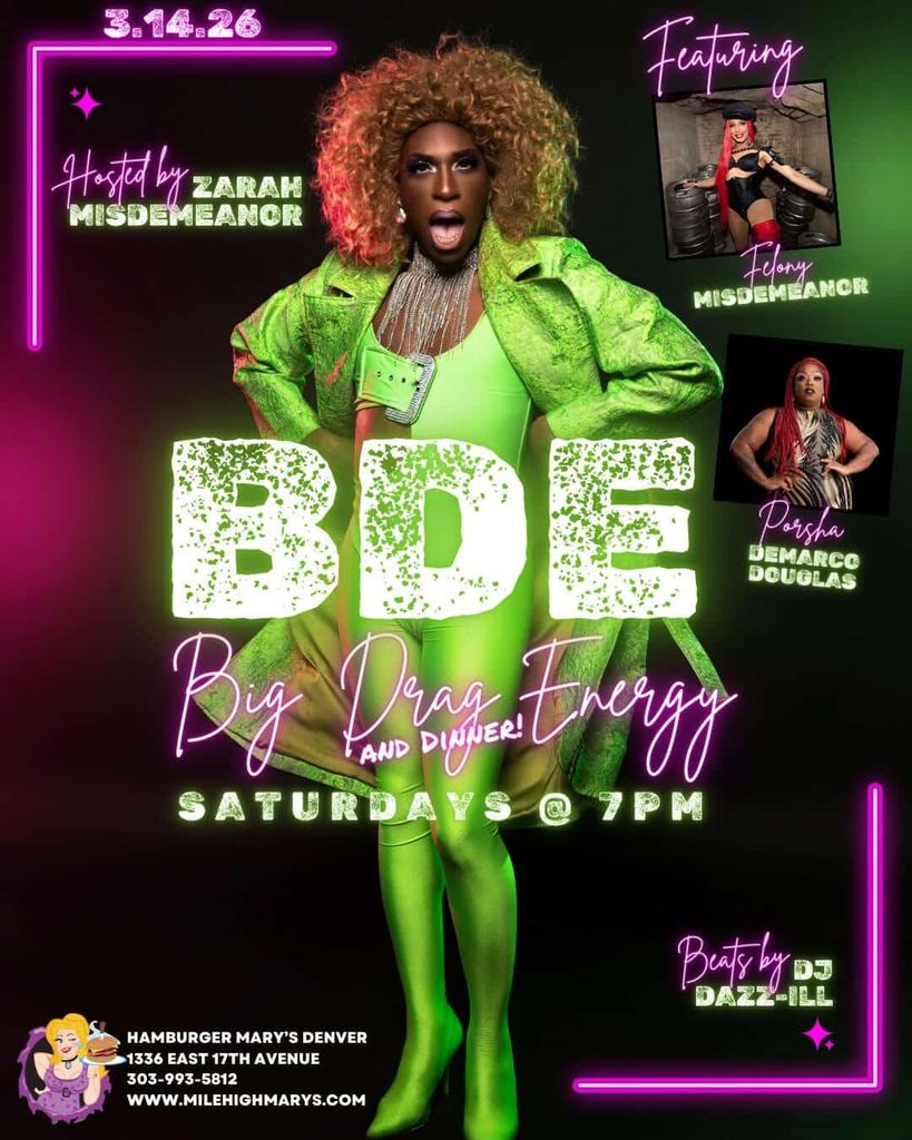 BDE: Big Drag (and Dinner!) Energy