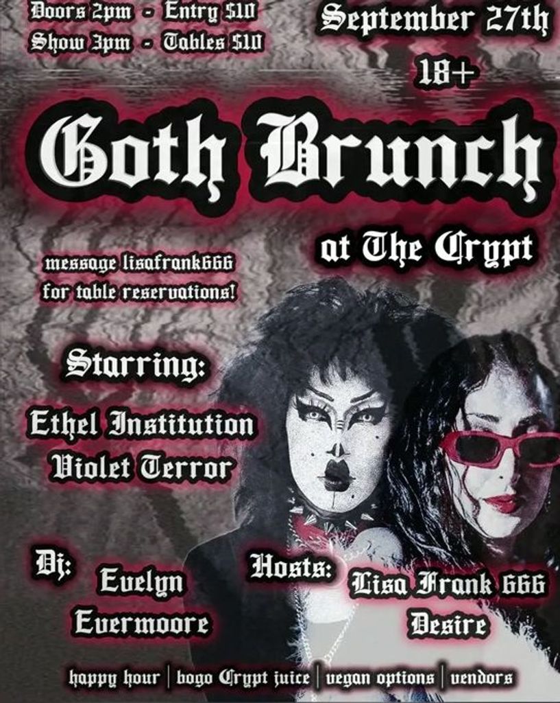 Goth Brunch