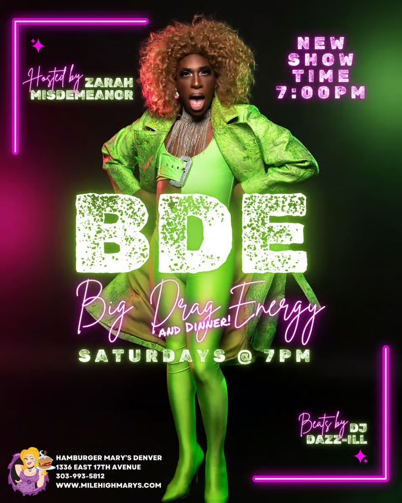BDE: Big Drag (and Dinner!) Energy